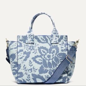 The Handbag - Jardin Blue